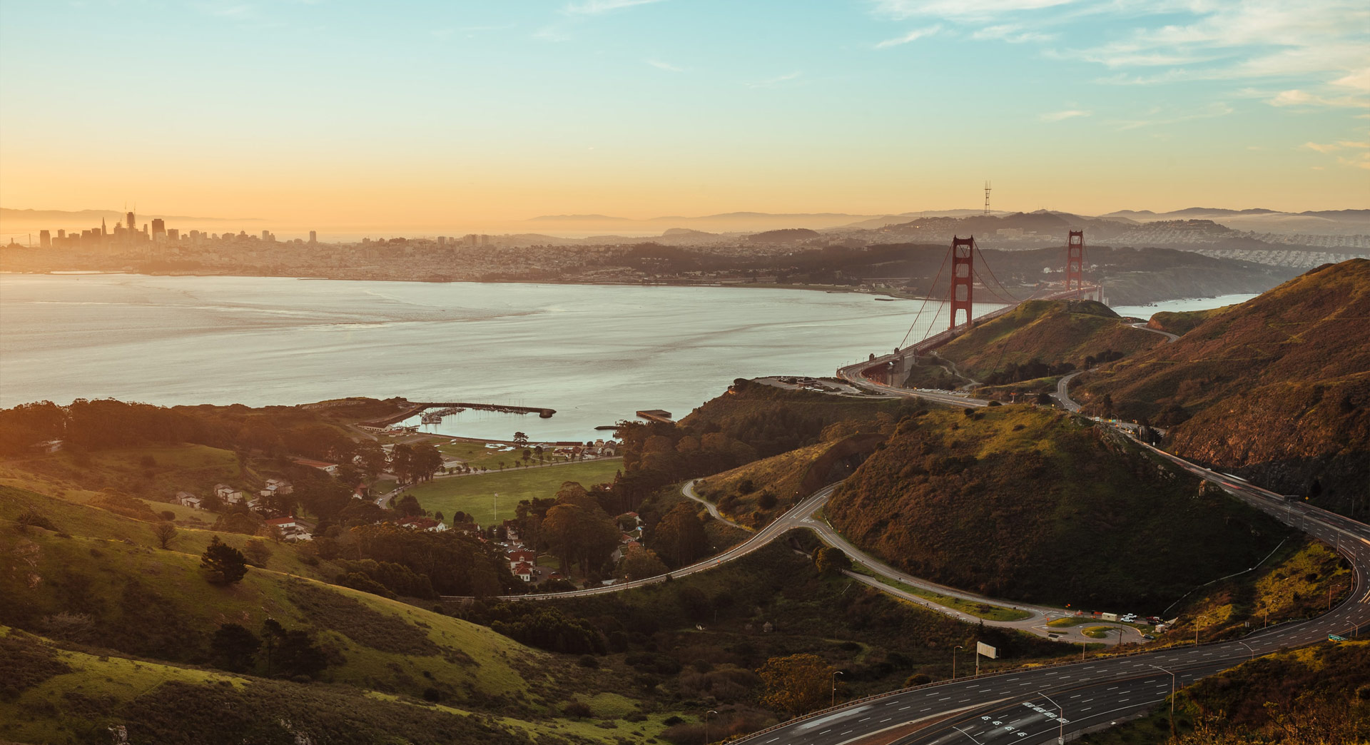 View of Golden Gate Bridge