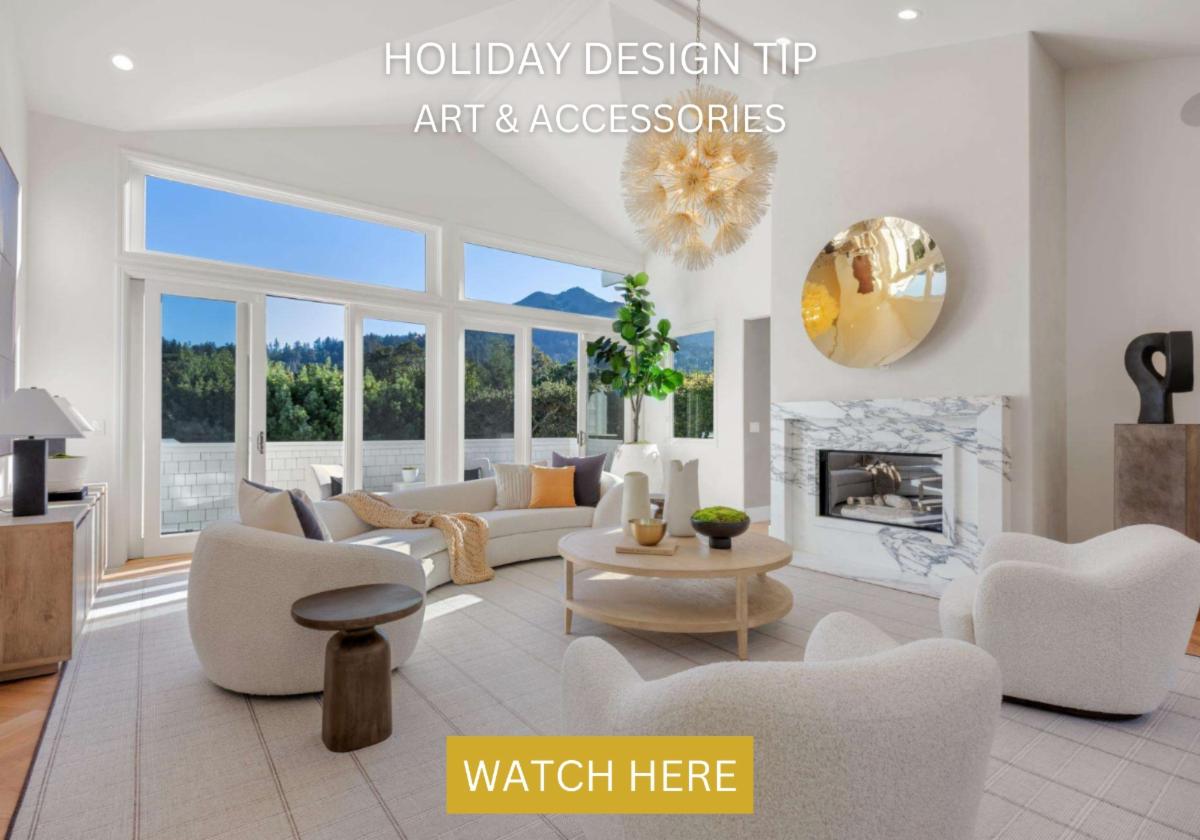 Holiday Design Tip: Art & Accessories