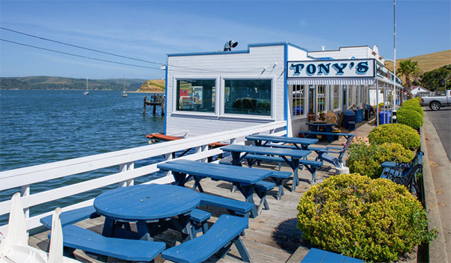 Tony's Seafood Restaurant, Tomales Bay, California
