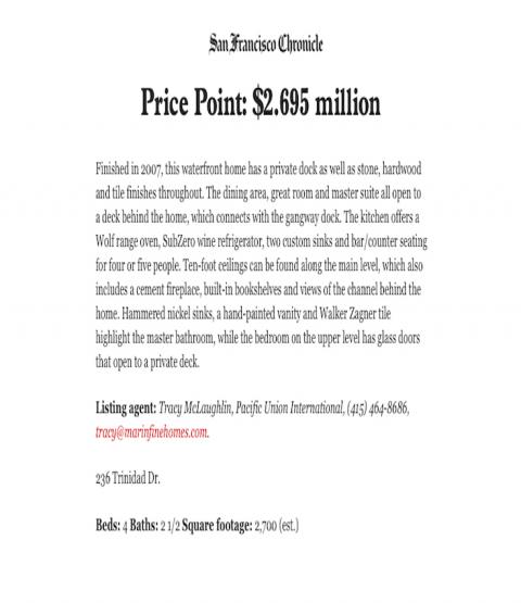 Price Point: $2.695 million