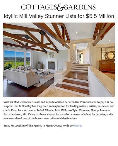 Idyllic Mill Valley Stunner Lists for $5.5 Million