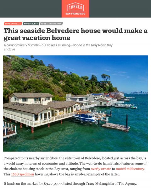 This seaside Belvedere house would make a great vacation home