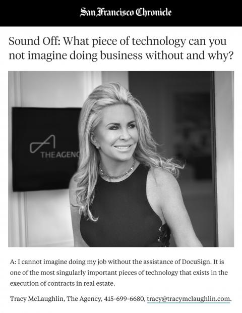 Sound Off: What piece of technology can you not imagine doing business without and why?