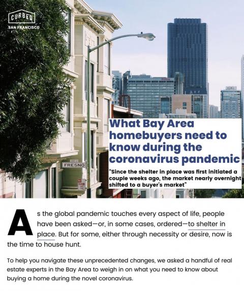 What Bay Area homebuyers need to know during the coronavirus pandemic