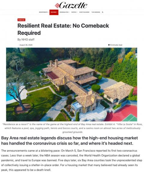 Resilient Real Estate: No Comeback Required
